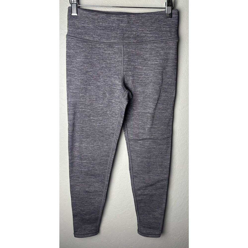Athleta Girls High Rise Polartec Tight Girls Size Large 12 Dusk Violet Heather